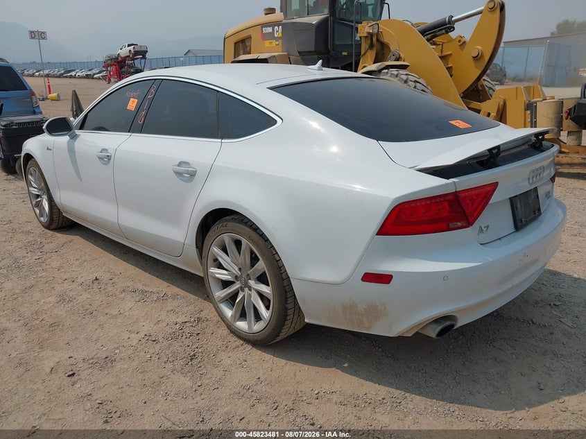 Vin: wauygafc2dn062091, lot: 46322362, audi a7 3.0t premium 20133