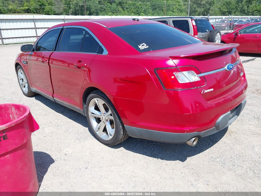 Vin: 1fahp2kt6bg159400, lot: 46322365, ford taurus sho 20113