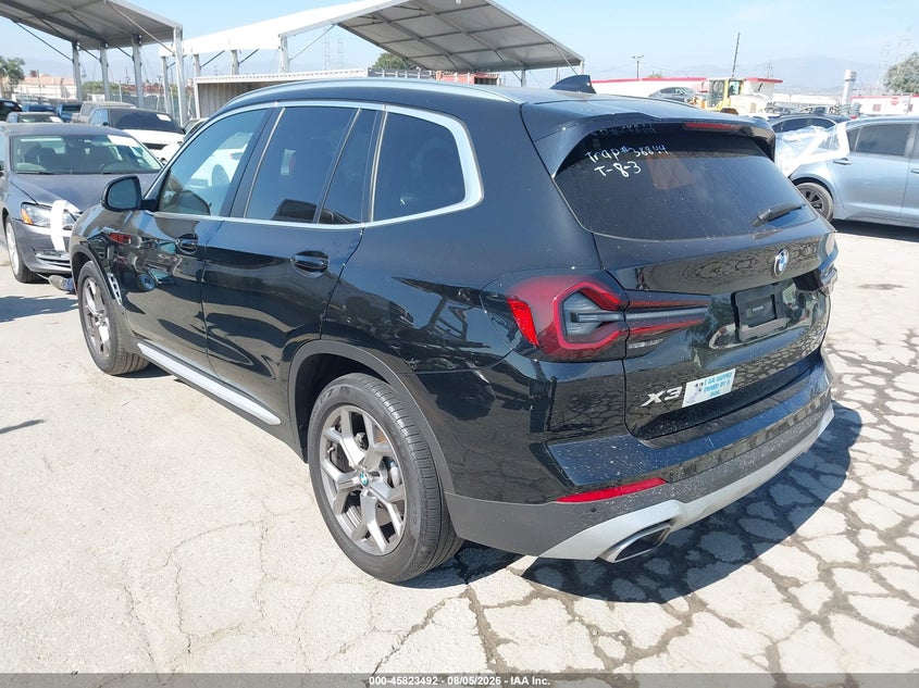 Vin: 5ux43dp04n9k73983, lot: 46322373, bmw x3 sdrive30i 20223