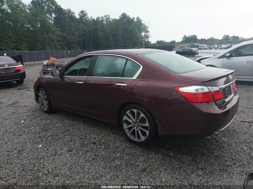 2014 HONDA ACCORD auction photo 3