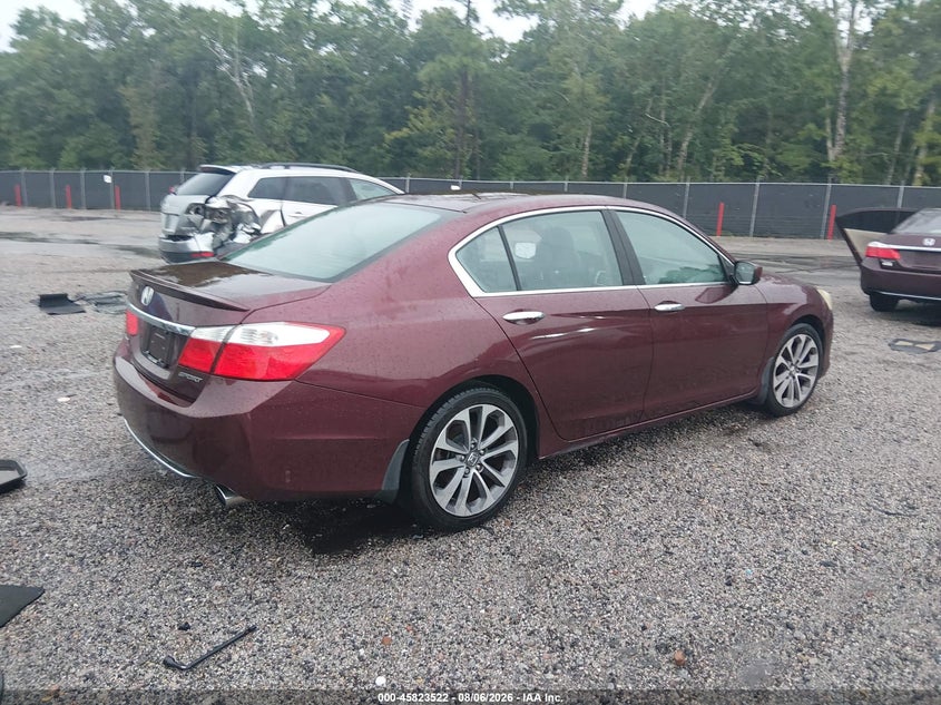 2014 HONDA ACCORD auction photo 4