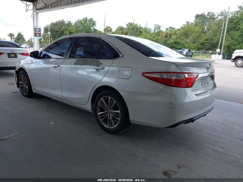 Vin: 4t1bf1fk0fu086252, lot: 46322416, toyota camry se 20153
