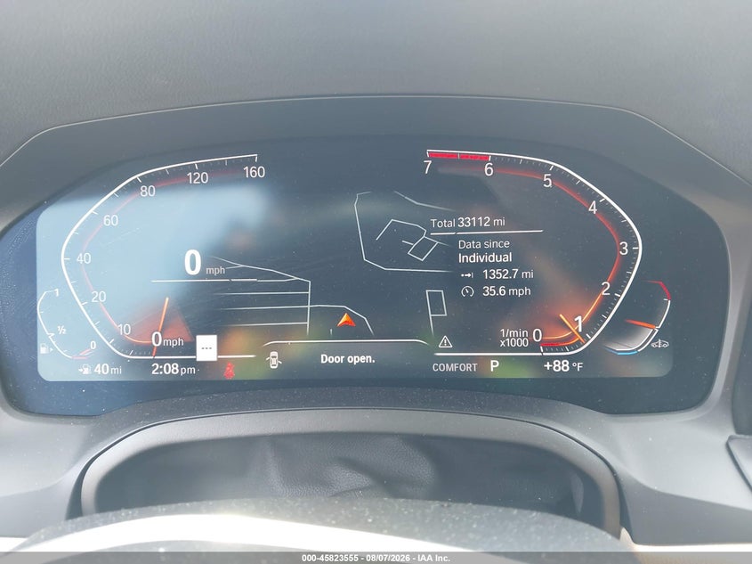 2020 BMW 330I auction photo 7