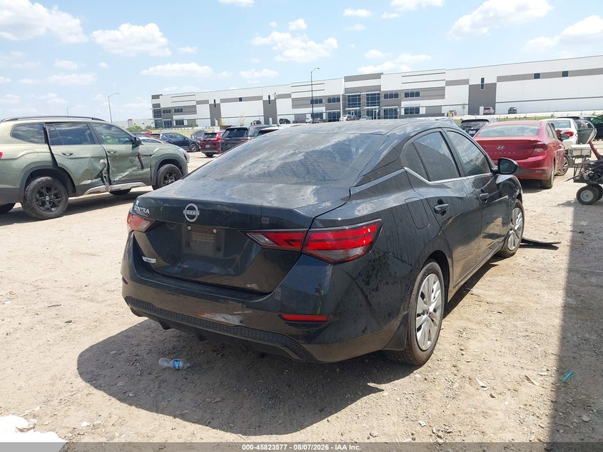 Vin: 3n1ab8bv7ry291415, lot: 46322458, nissan sentra s xtronic cvt 20244