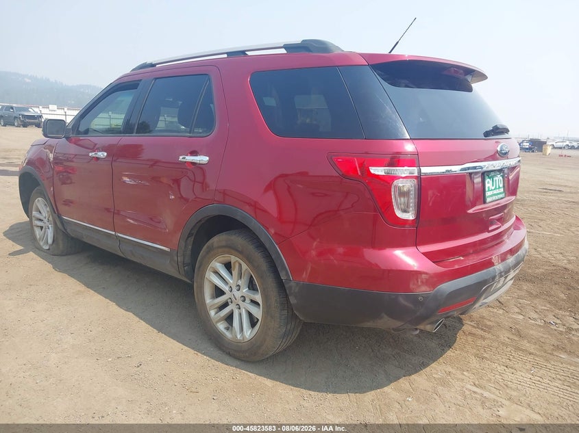 Vin: 1fm5k8d89dgc30093, lot: 46322464, ford explorer xlt 20133