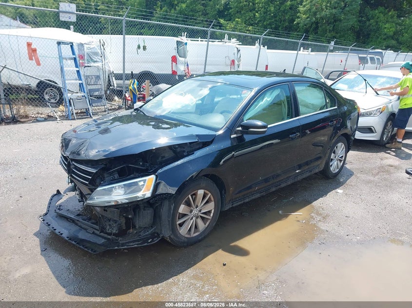 Vin: 3vwla7aj5fm325403, lot: 46322468, volkswagen jetta 2.0l tdi se 20152