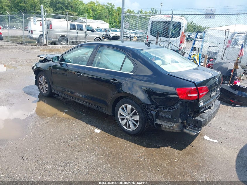 Vin: 3vwla7aj5fm325403, lot: 46322468, volkswagen jetta 2.0l tdi se 20153