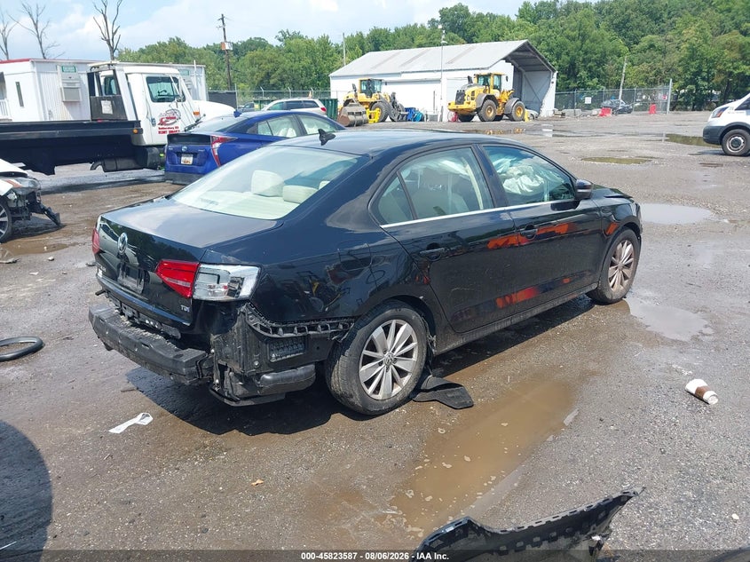 Vin: 3vwla7aj5fm325403, lot: 46322468, volkswagen jetta 2.0l tdi se 20154