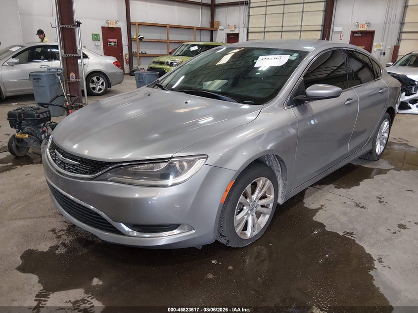 Vin: 1c3cccab1fn691786, lot: 46322498, chrysler 200 limited 20152