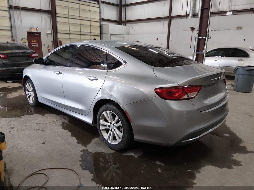 Vin: 1c3cccab1fn691786, lot: 46322498, chrysler 200 limited 20153