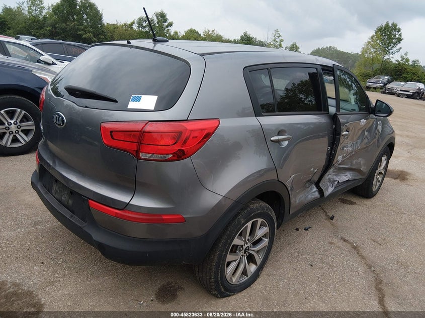 2016 KIA SPORTAGE auction photo 4
