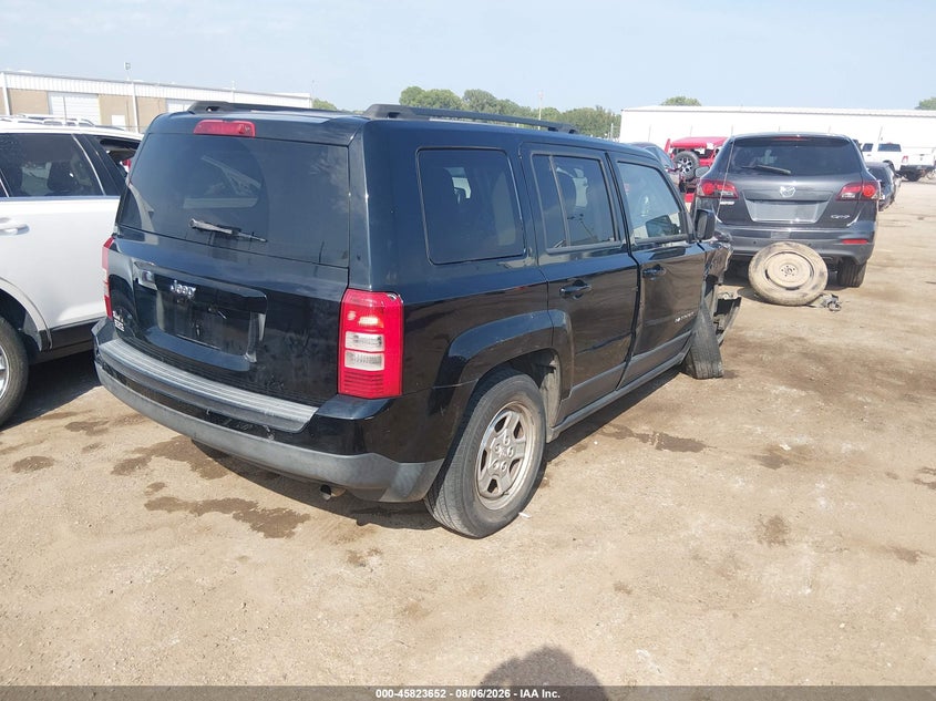 Vin: 1c4njpba4ed882758, lot: 46322533, jeep patriot sport 20144