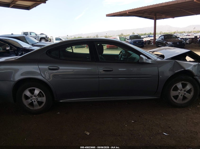 PONTIAC GRAND PRIX 2007 VIN 2G2WP552171181769