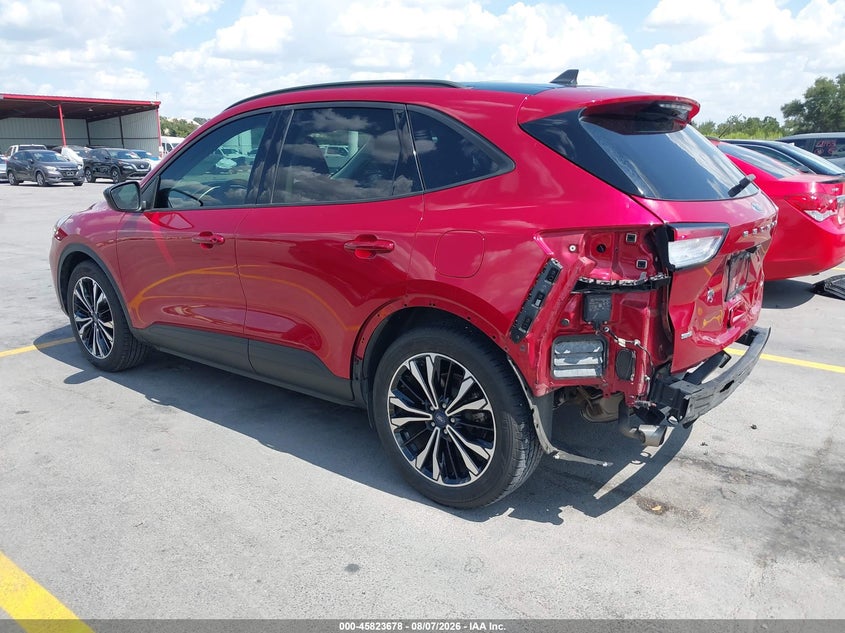 Vin: 1fmcu0bz0mua19672, lot: 46322559, ford escape se hybrid 20213
