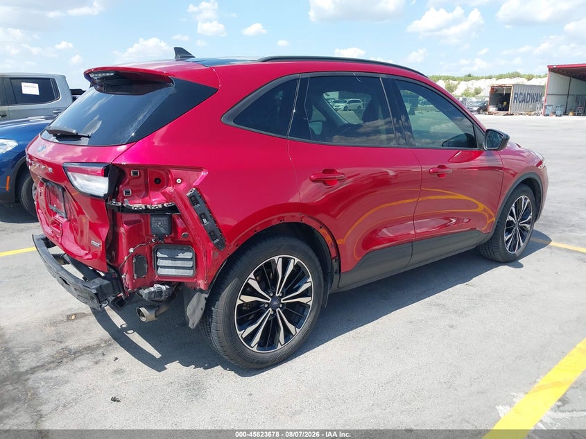 Vin: 1fmcu0bz0mua19672, lot: 46322559, ford escape se hybrid 20214