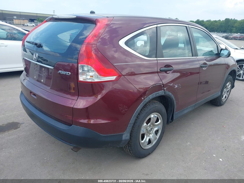 Vin: 5j6rm4h37dl073513, lot: 46322612, honda cr-v lx 20134