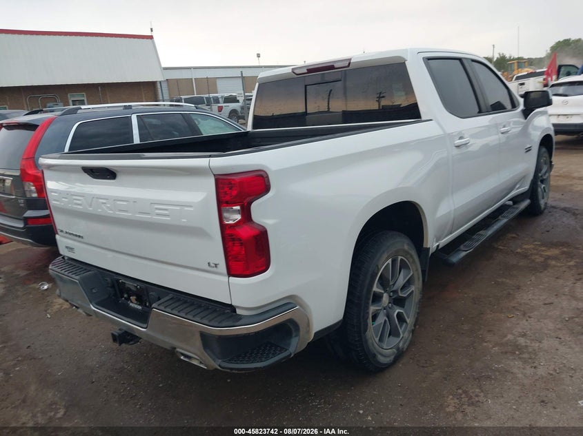 Vin: 3gcuydet9mg216807, lot: 46322623, chevrolet silverado 1500 4wd  short bed lt 20214