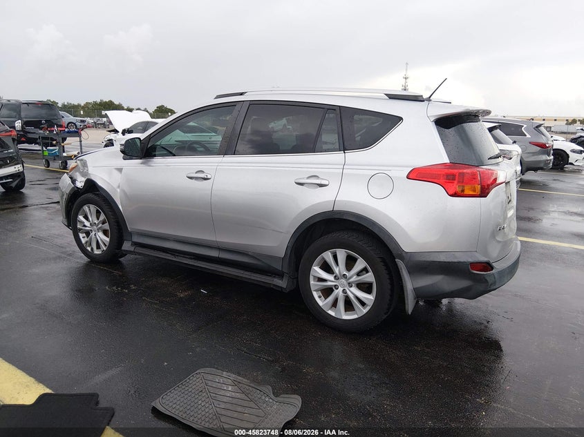 Vin: 2t3yfrev4fw205111, lot: 46322629, toyota rav4 limited 20153