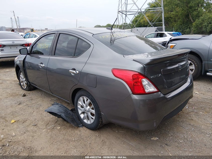 Vin: 3n1cn7ap9hl800879, lot: 46322635, nissan versa 1.6 sv 20173