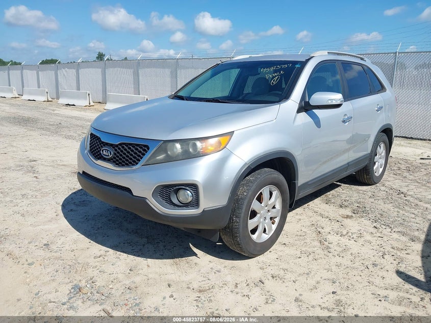 Vin: 5xykt4a10bg130887, lot: 46322638, kia sorento lx 20112