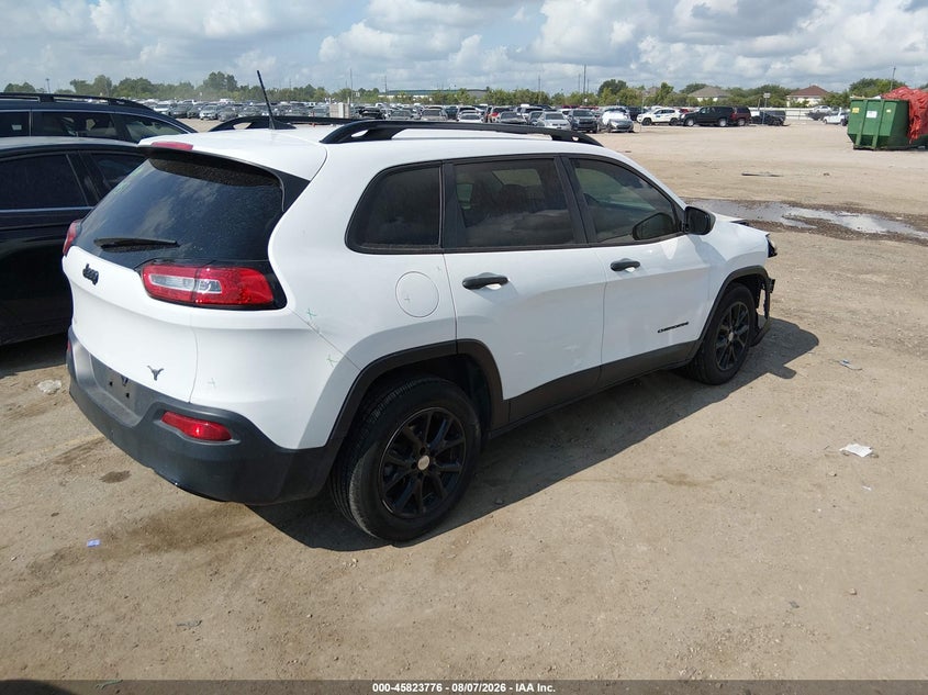 Vin: 1c4pjlab9hw642142, lot: 46322657, jeep cherokee altitude 20174