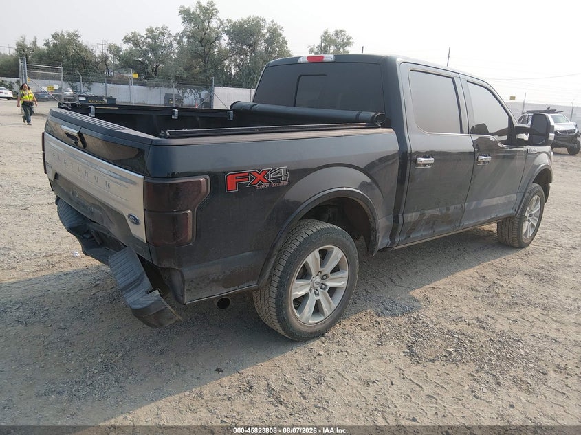 Vin: 1ftew1e44kfa70784, lot: 46322689, ford f-150 platinum 20194