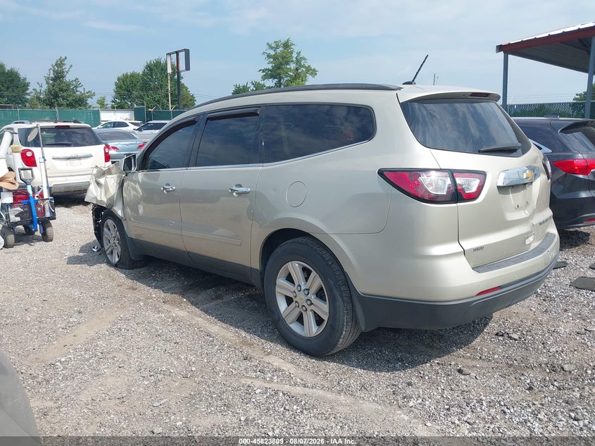 Vin: 1gnkvgkd8dj175056, lot: 46322690, chevrolet traverse lt 20133