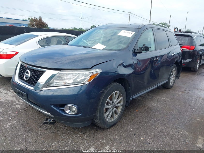 Vin: 5n1ar2mm9gc633491, lot: 46322706, nissan pathfinder sv 20162