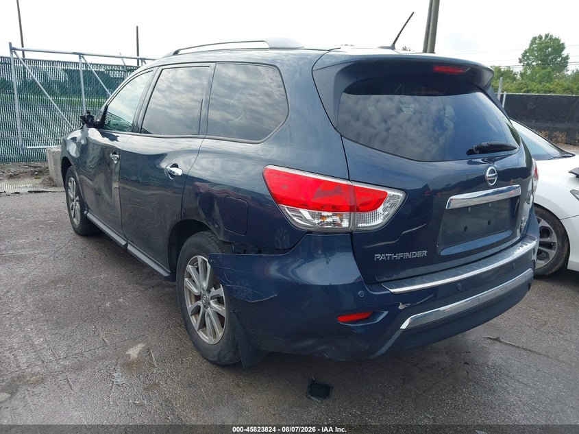 Vin: 5n1ar2mm9gc633491, lot: 46322706, nissan pathfinder sv 20163