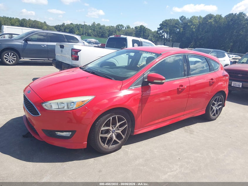 Vin: 1fadp3k20fl238294, lot: 46322713, ford focus se 20152