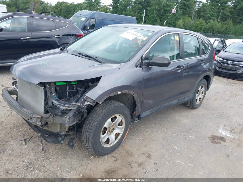 2015 Honda CR-V, Удар спереди, IAAI, VIN 5J6RM4H33FL023923 — фото 2