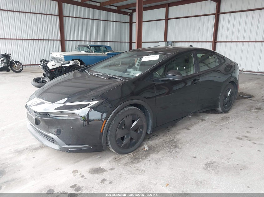 Vin: jtdacaauxs3052398, lot: 46322739, toyota prius le 20252