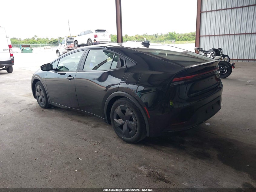 Vin: jtdacaauxs3052398, lot: 46322739, toyota prius le 20253