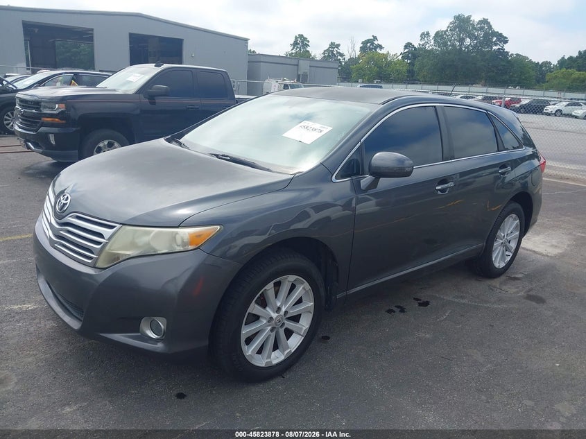 2012 TOYOTA VENZA SPORT UTILITY VEHICLE 2.7L I-4 DOHC, VVT, 182HP