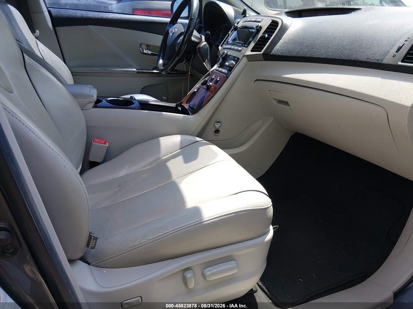 2012 TOYOTA VENZA SPORT UTILITY VEHICLE 2.7L I-4 DOHC, VVT, 182HP
