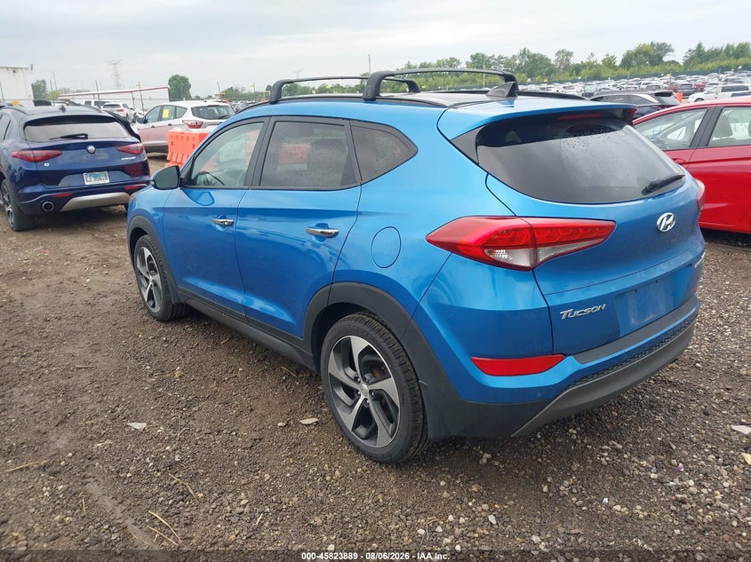 Vin: km8j3ca29gu150975, lot: 46322770, hyundai tucson limited 20163