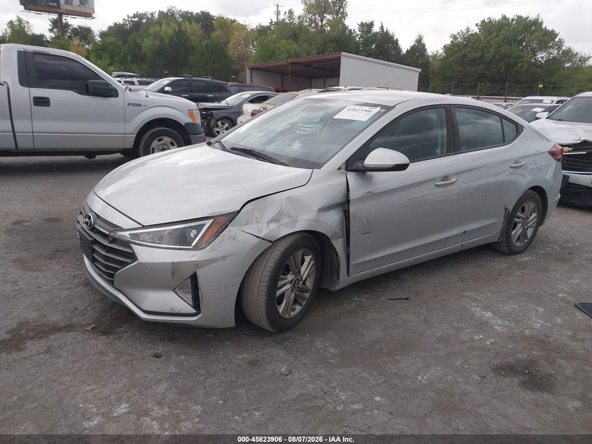Vin: 5npd84lfxkh480443, lot: 46322787, hyundai elantra sel 20192