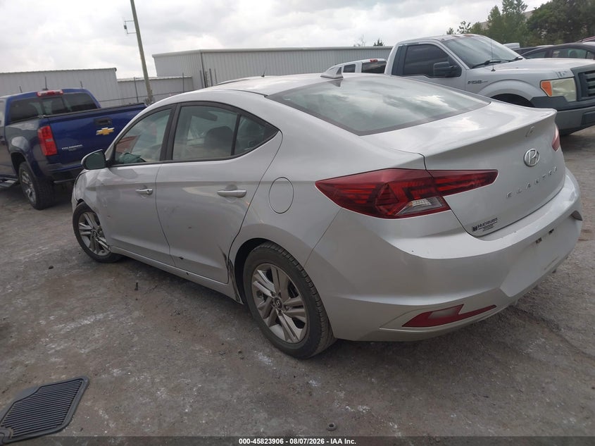 Vin: 5npd84lfxkh480443, lot: 46322787, hyundai elantra sel 20193