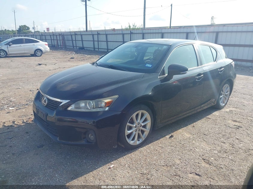 Vin: jthkd5bh8c2102392, lot: 46322813, lexus ct 200h premium 20122
