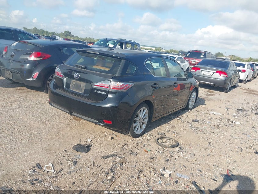 Vin: jthkd5bh8c2102392, lot: 46322813, lexus ct 200h premium 20124