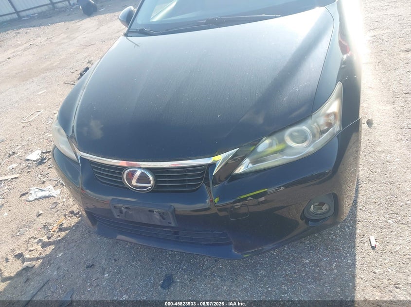 2012 LEXUS CT 200H auction photo 6
