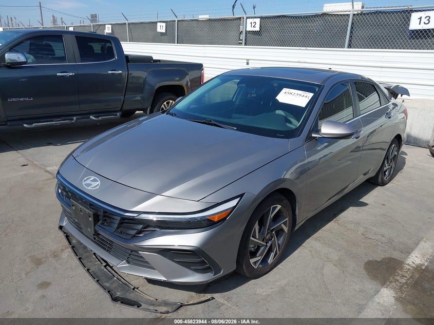 Vin: kmhls4dg7ru673097, lot: 46322825, hyundai elantra sel 20242
