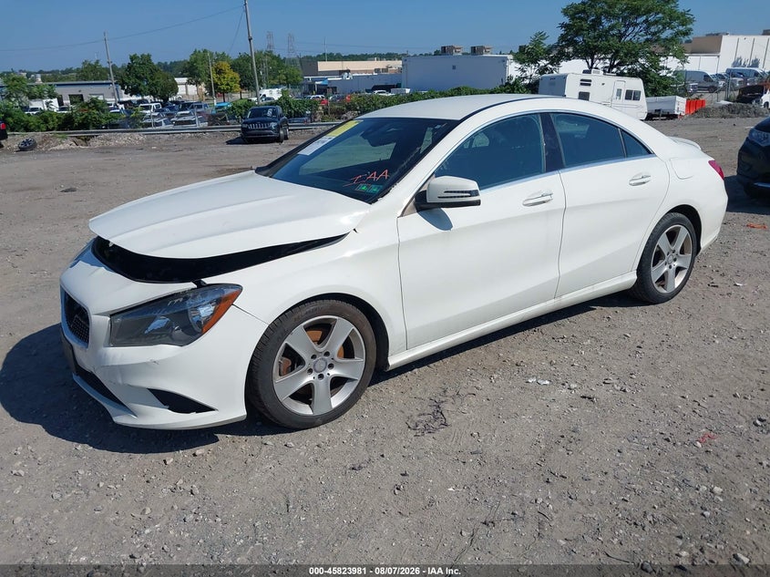 Vin: wddsj4gb5gn307221, lot: 46322862, mercedes-benz cla 250 4matic 20162
