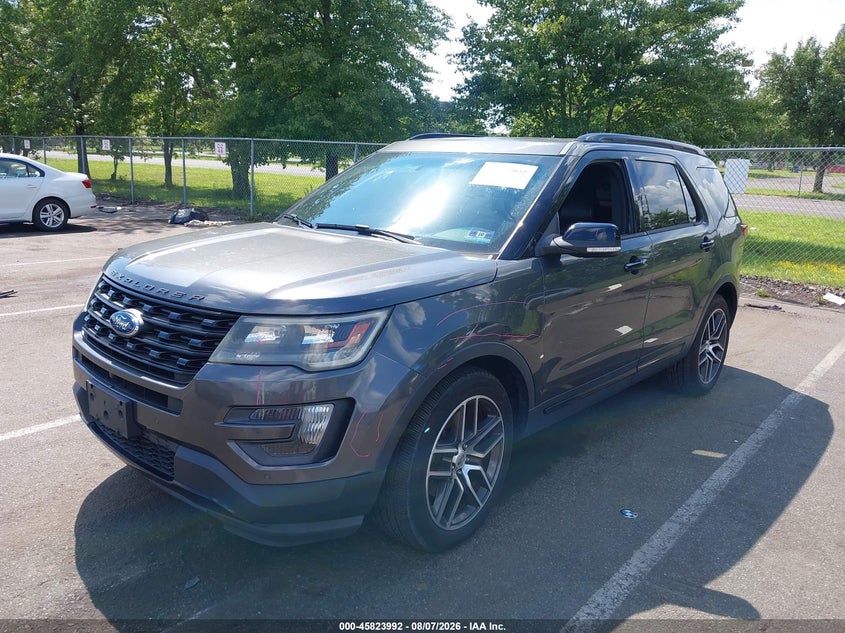 Vin: 1fm5k8gt3gga59992, lot: 46322873, ford explorer sport 20162