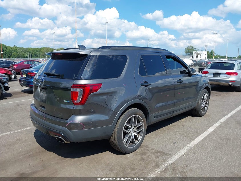 Vin: 1fm5k8gt3gga59992, lot: 46322873, ford explorer sport 20164