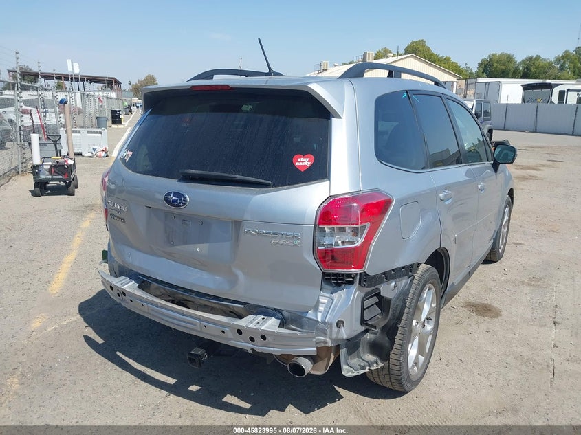 Vin: jf2sjauc8fh812285, lot: 46322876, subaru forester 2.5i touring 20154