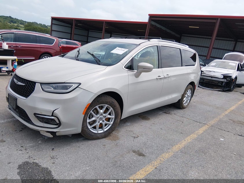 Vin: 2c4rc1bg2mr528696, lot: 46322877, chrysler pacifica touring l 20212