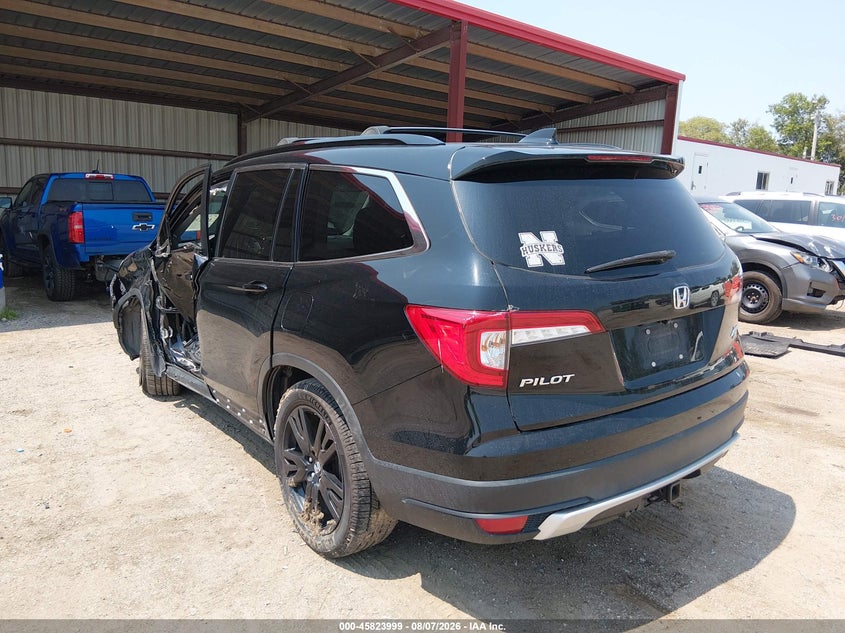 Vin: 5fnyf6h55kb042656, lot: 46322880, honda pilot ex-l 20193