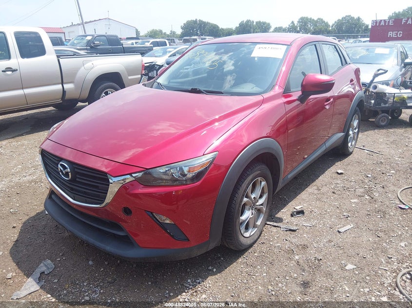 Vin: jm1dkfb76k0428196, lot: 46322886, mazda cx-3 sport 20192