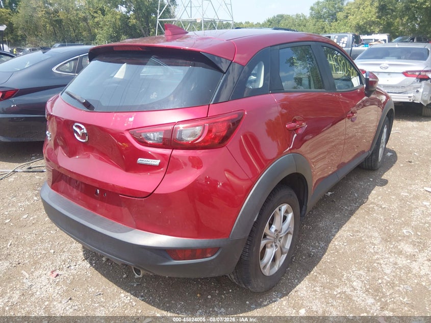 Vin: jm1dkfb76k0428196, lot: 46322886, mazda cx-3 sport 20194